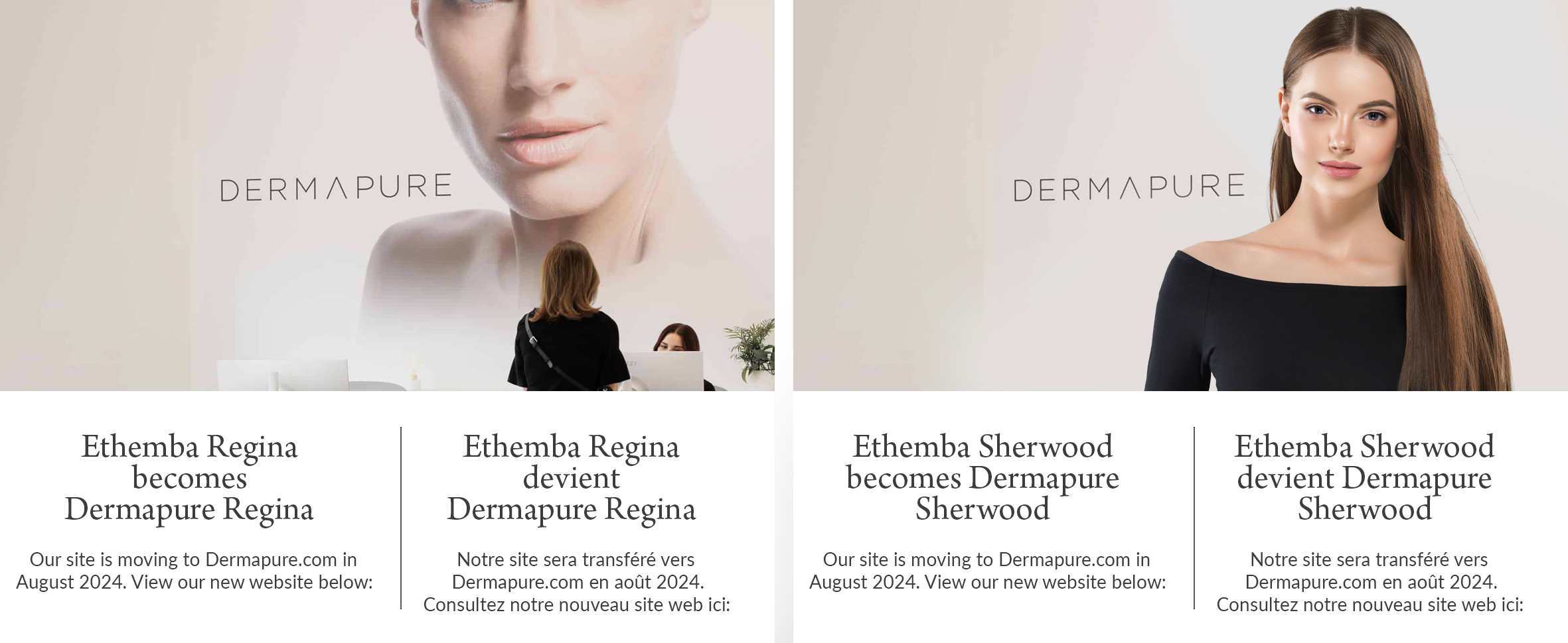 Ethemba Healths popup promoting Dermapure brand transition